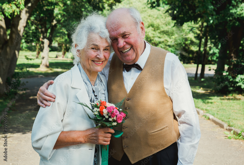 grandmother and grandfather