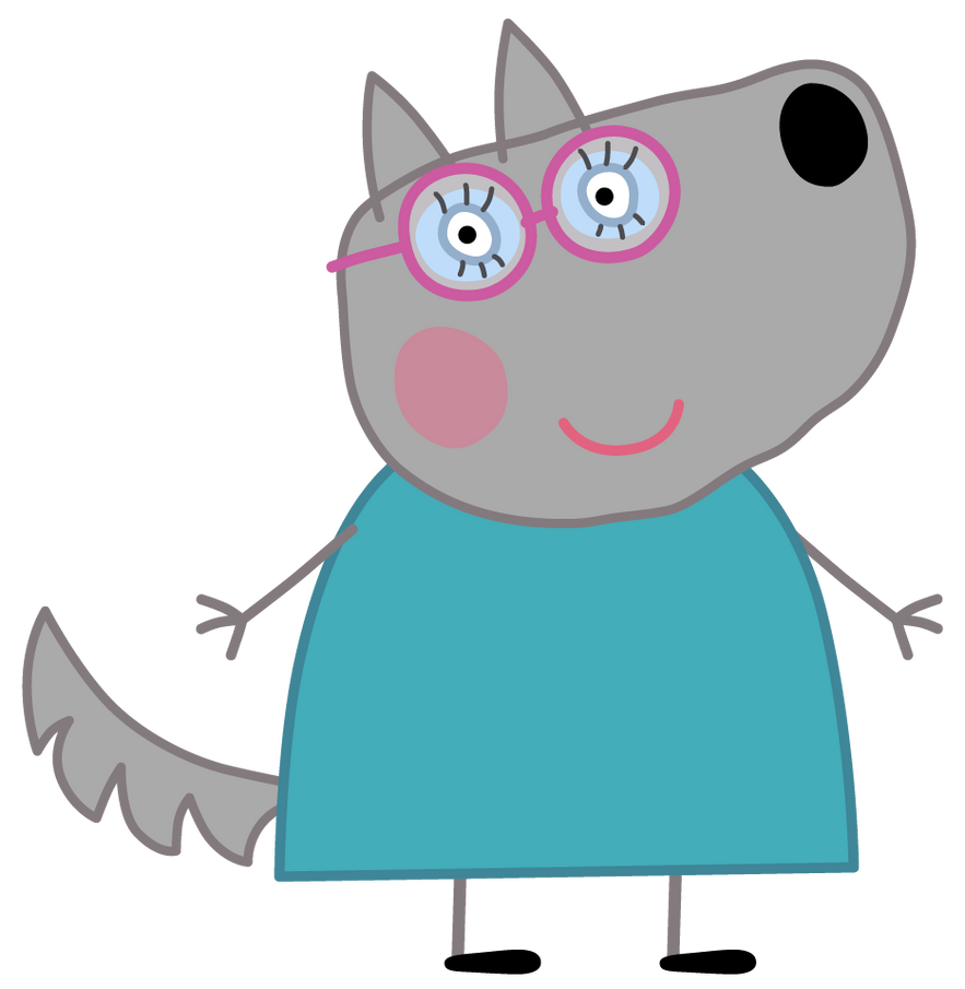 grandmother wolf cliparts