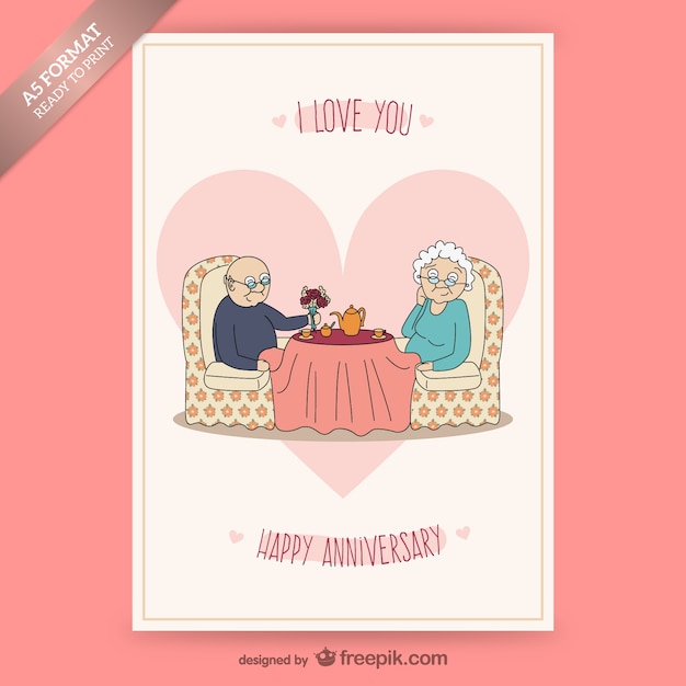 grandparents anniversary cliparts