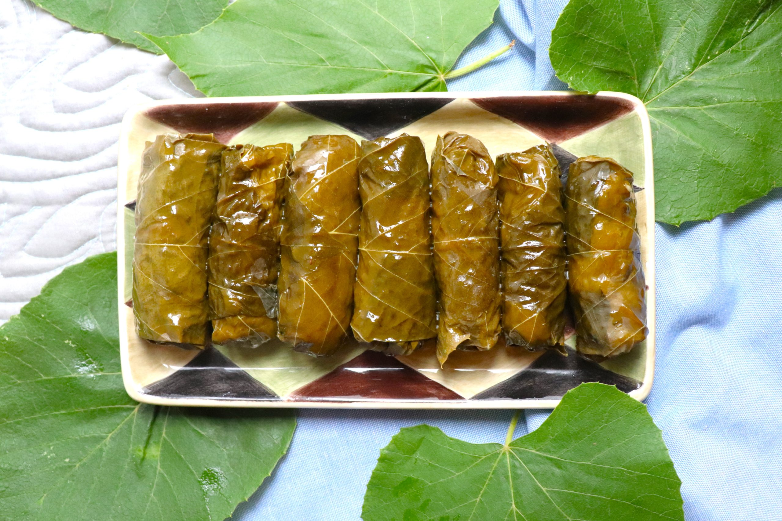 grape leaves pictures