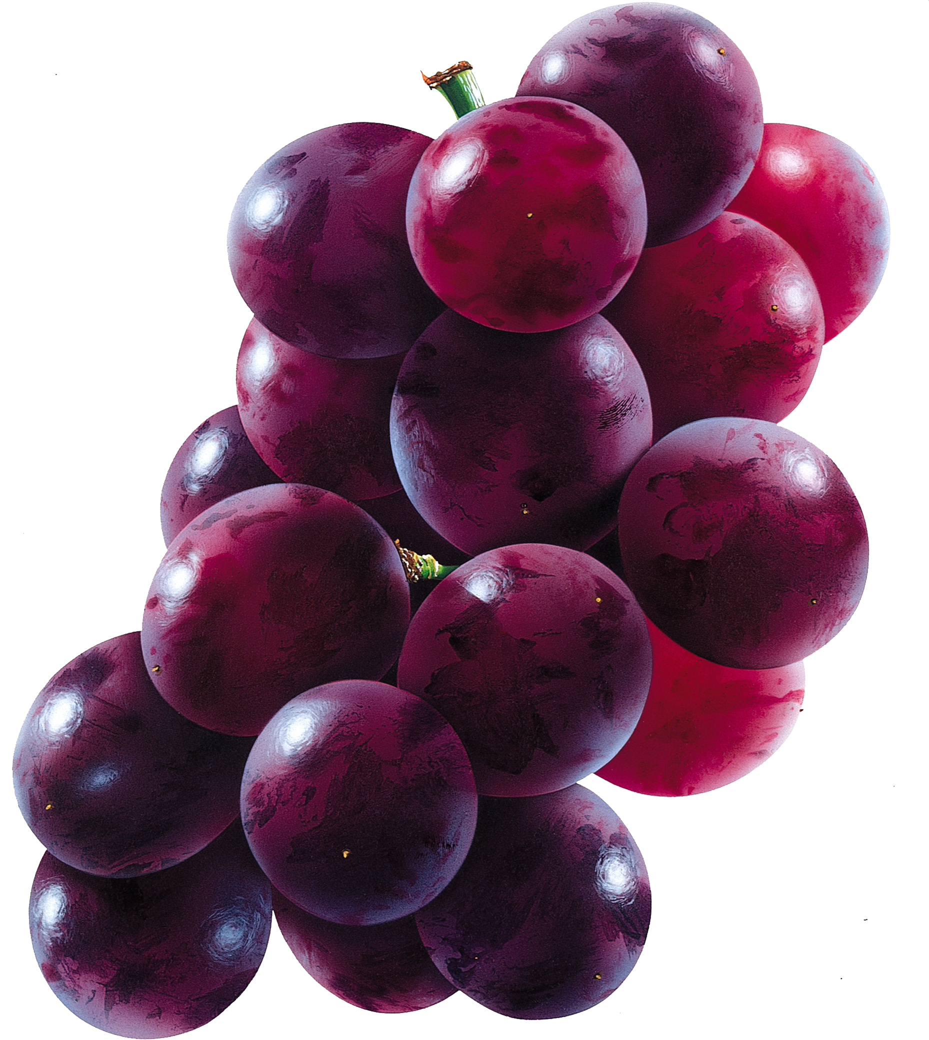 Red grape PNG image transparent image download, size: 1858x2081px