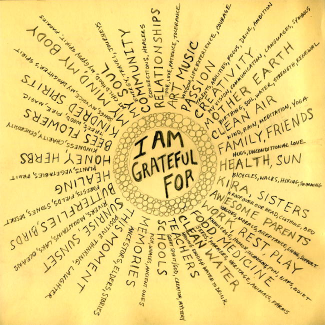 gratitudes
