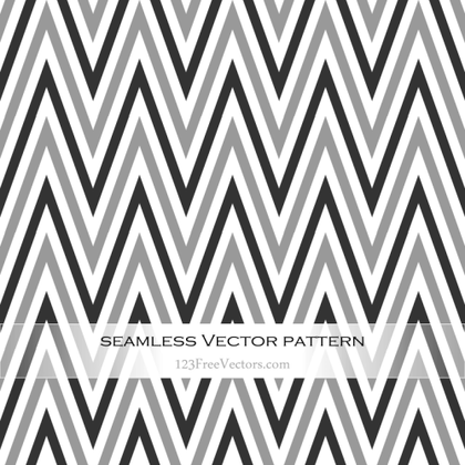 Black and Grey Chevron Pattern Background