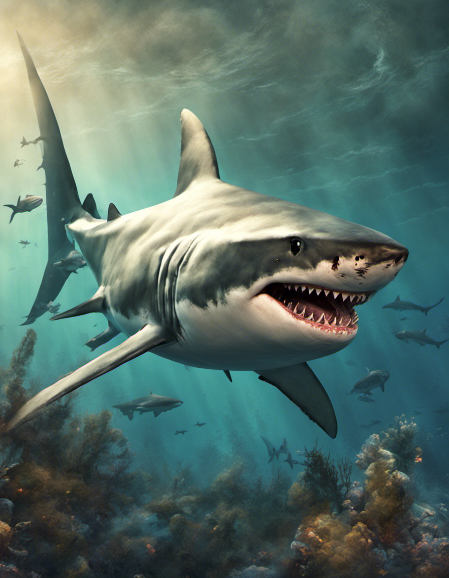 great white shark pictures to print free