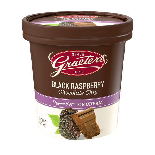 The Fresh Market Graeters Ice Cream Co. Black Raspberry Chocolate ...