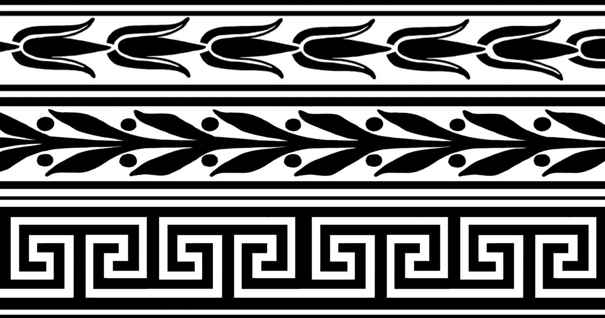 Greek Border Designs - Karens Whimsy