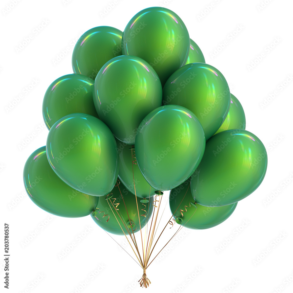 green celebration cliparts