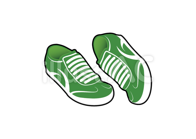 green shoes cliparts