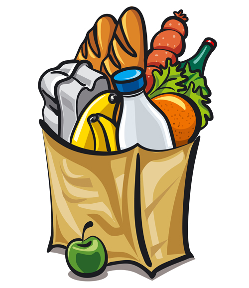 groceries clipart