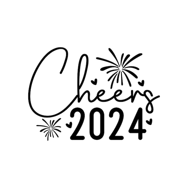 Cheers 2024 Svg Images - Free Download on clipart library