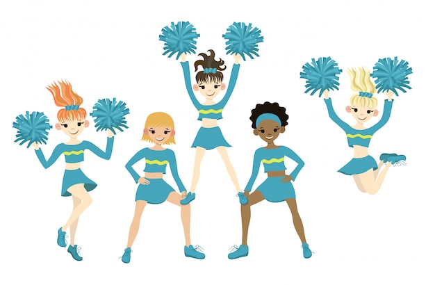 group cheer cliparts