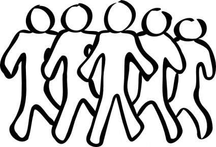 group drawing cliparts
