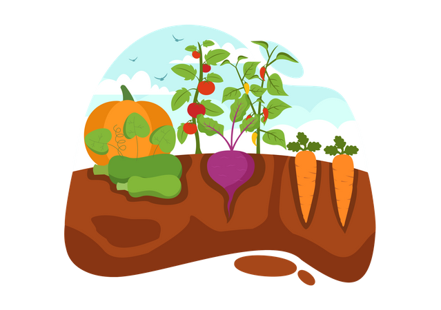 growing crops cliparts