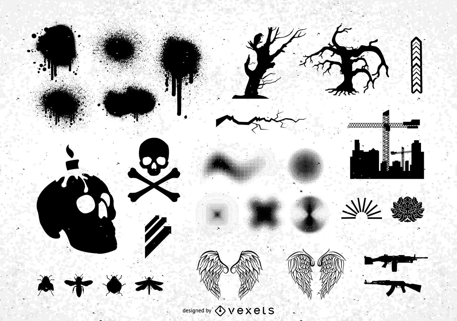 grunge cliparts