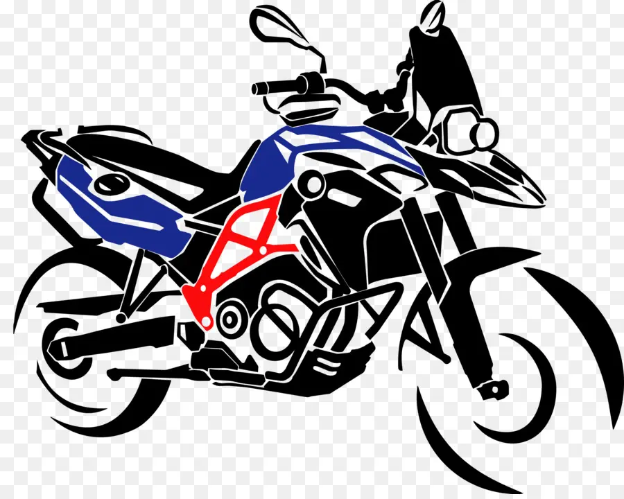 Motorcycle - Stylized Motorcycle Illustration - CleanPNG / KissPNG