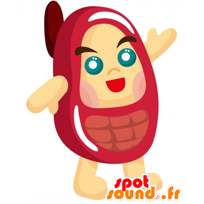 Purchase Red mobile phone mascot. GSM mascot in 2D / 3D mascots