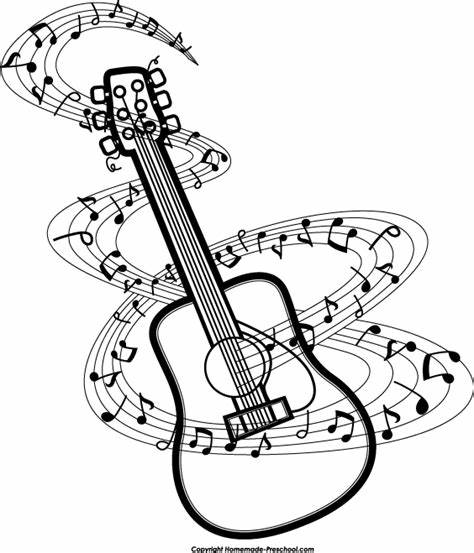 guitar clip art 2024
