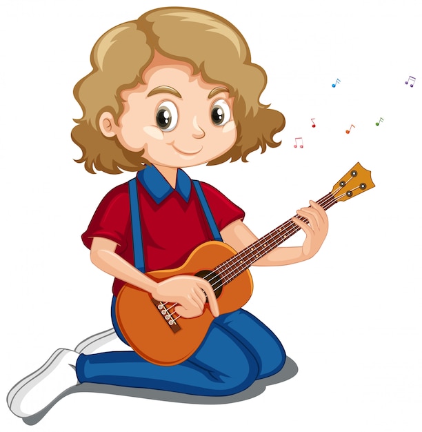 guitar player clipart