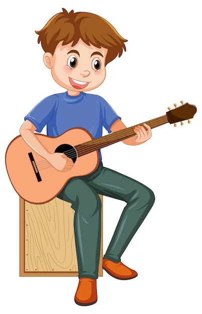 guitar player clipart