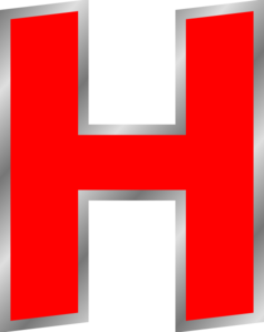 Letter H PNG transparent image download, size: 237x298px