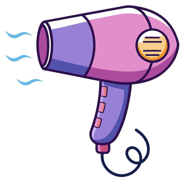 hair dryer clipart