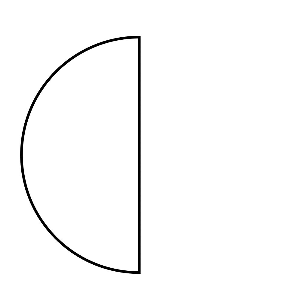 Half of a Fraction Pie | ClipArt ETC