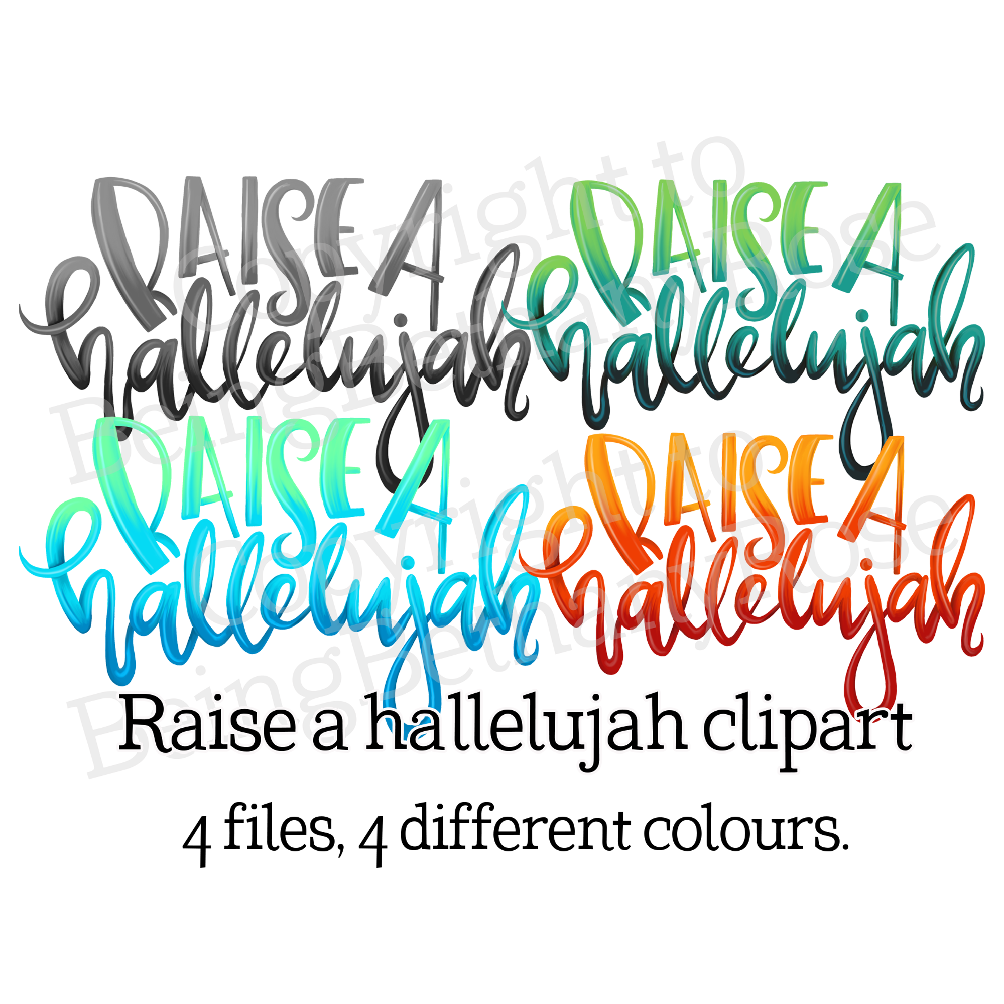 hallelujah clipart
