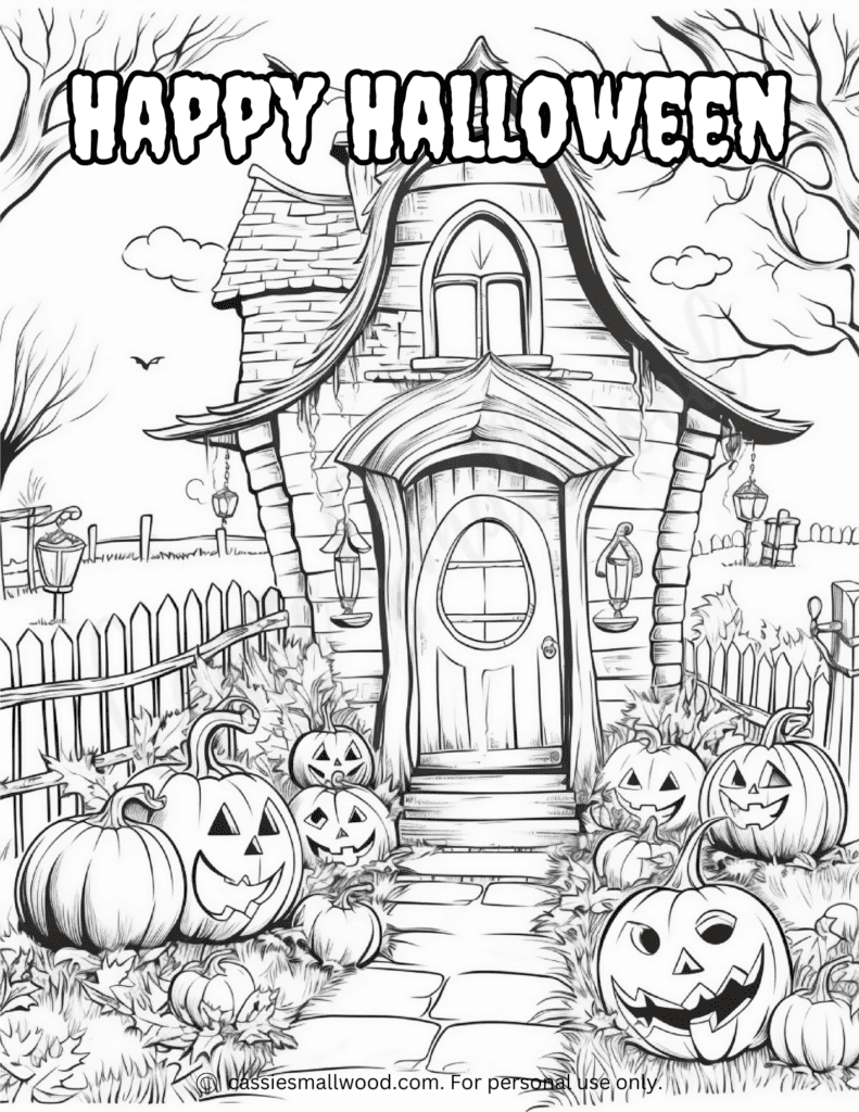 halloween coloring pages free printable scary