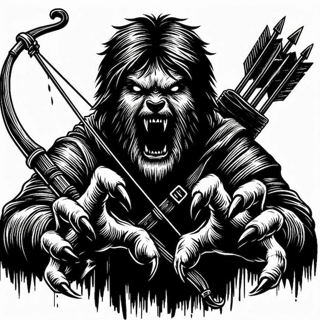 halloween hunter cliparts