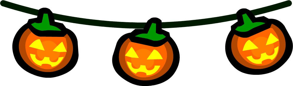 halloween lights cliparts