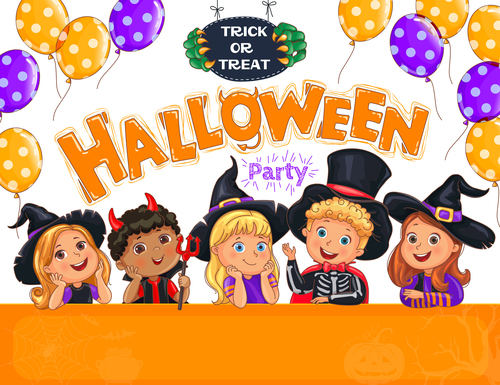 halloween party clipart