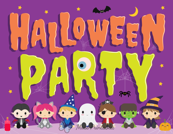 halloween party clipart