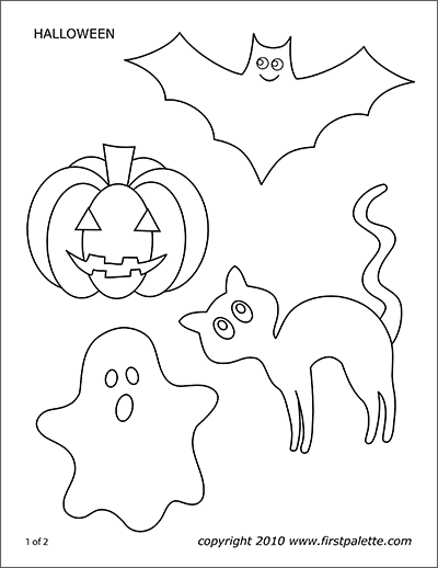 Halloween Printables | Free Printable Templates &amp; Coloring Pages ...