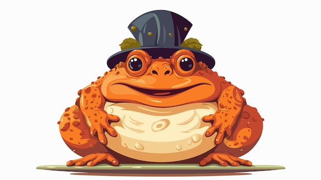 Funny Halloween Toad Illustration | Premium AI-generated vector