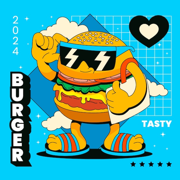 hamburger cliparts 2024