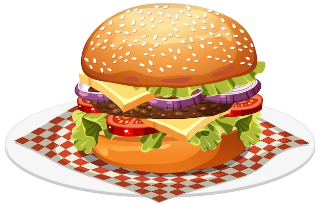 hamburger cliparts draw