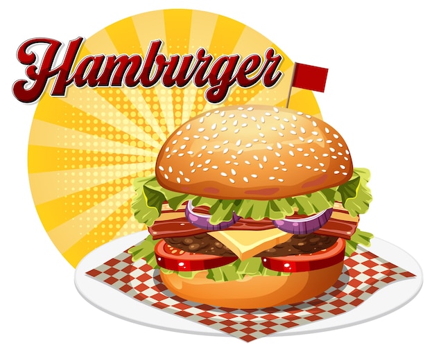 hamburgers cliparts 2024