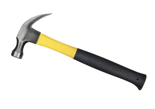RS PRO Hammer, Klauenhammer Flach aus C-Stahl Fiberglas-Stiel 450g 340 mm