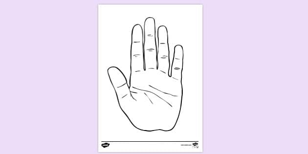 Hand Colouring | Colouring Sheets (teacher made) - Twinkl