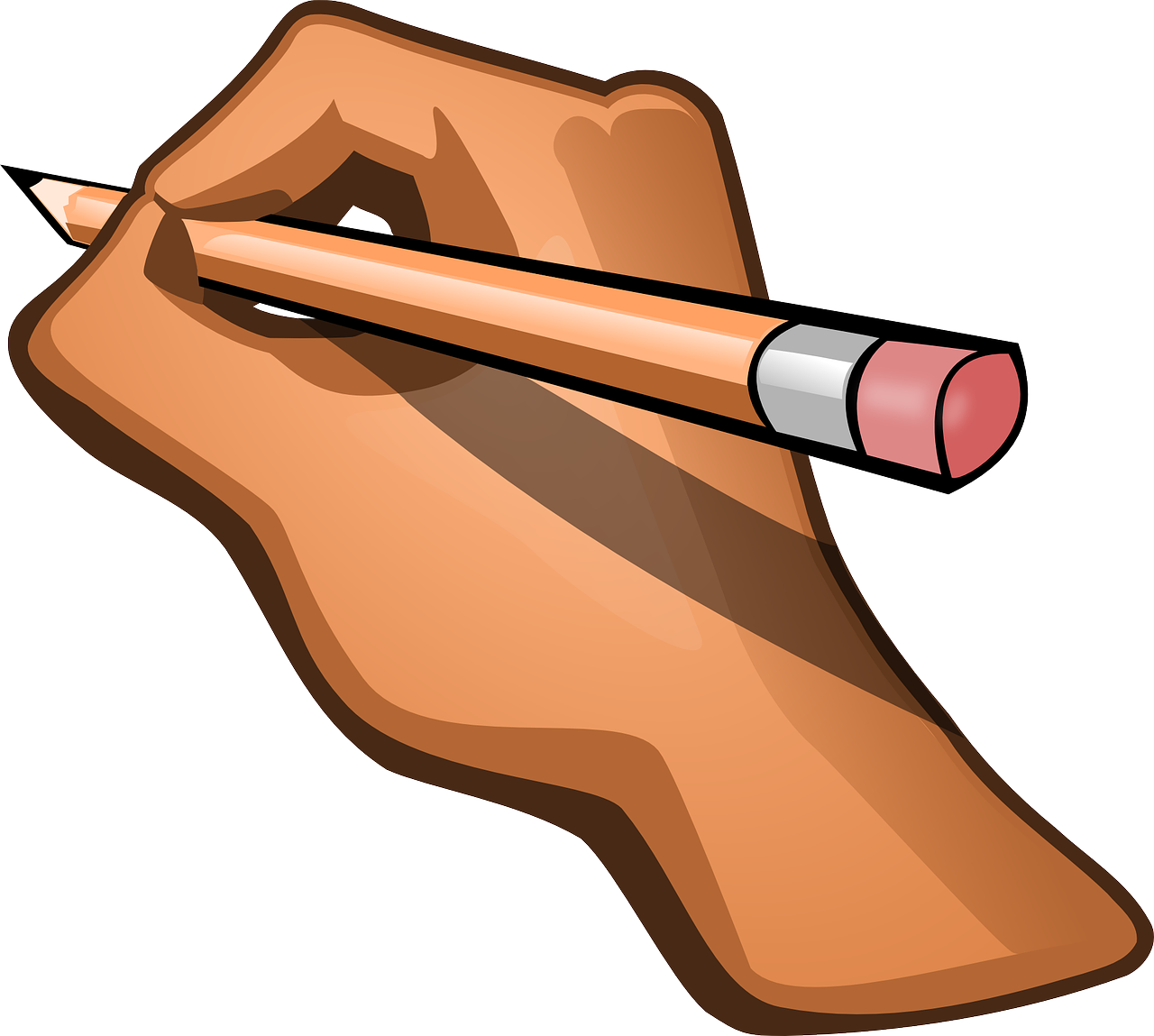 Download Hand, Pencil, Pen. Royalty-Free Vector Graphic - Pixabay