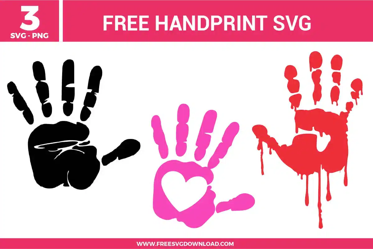 hand print clipart 2024