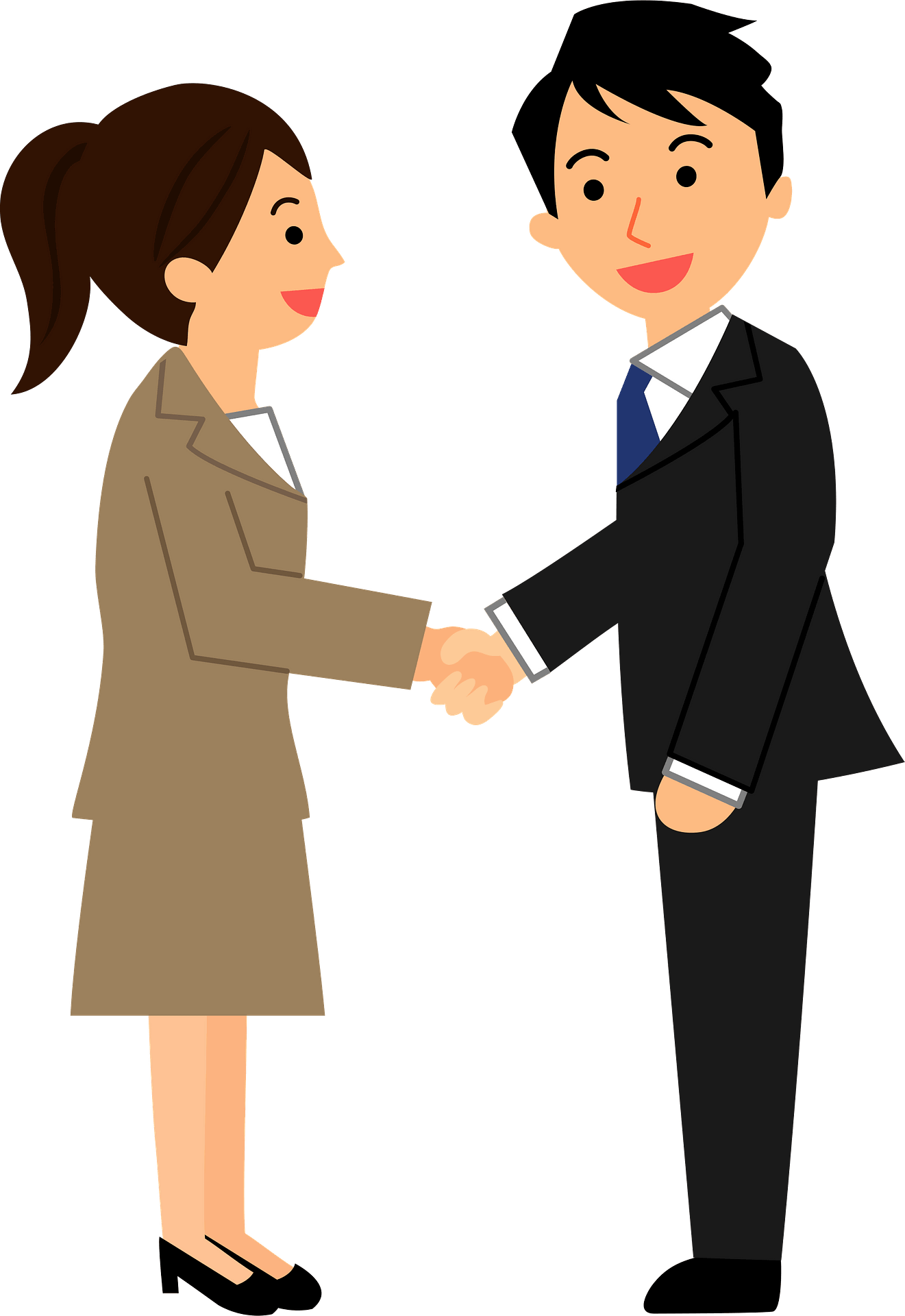 hand shake clipart