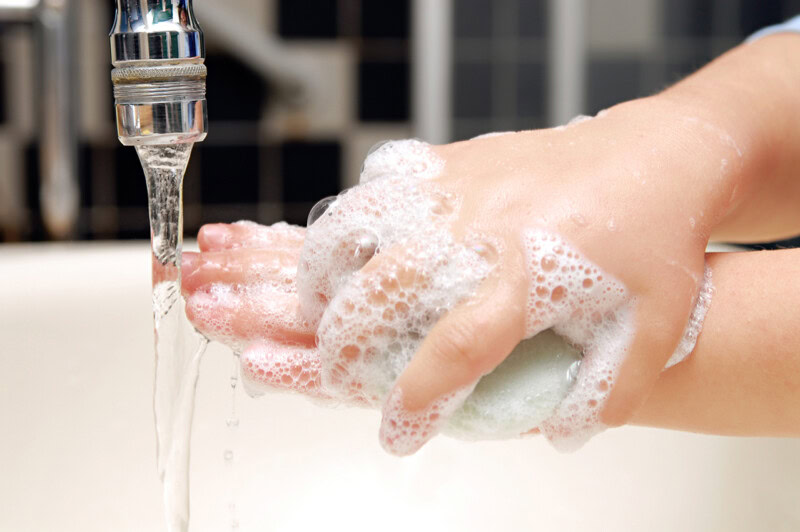 hand washing
