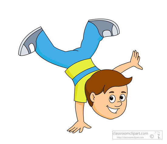 handstand clipart