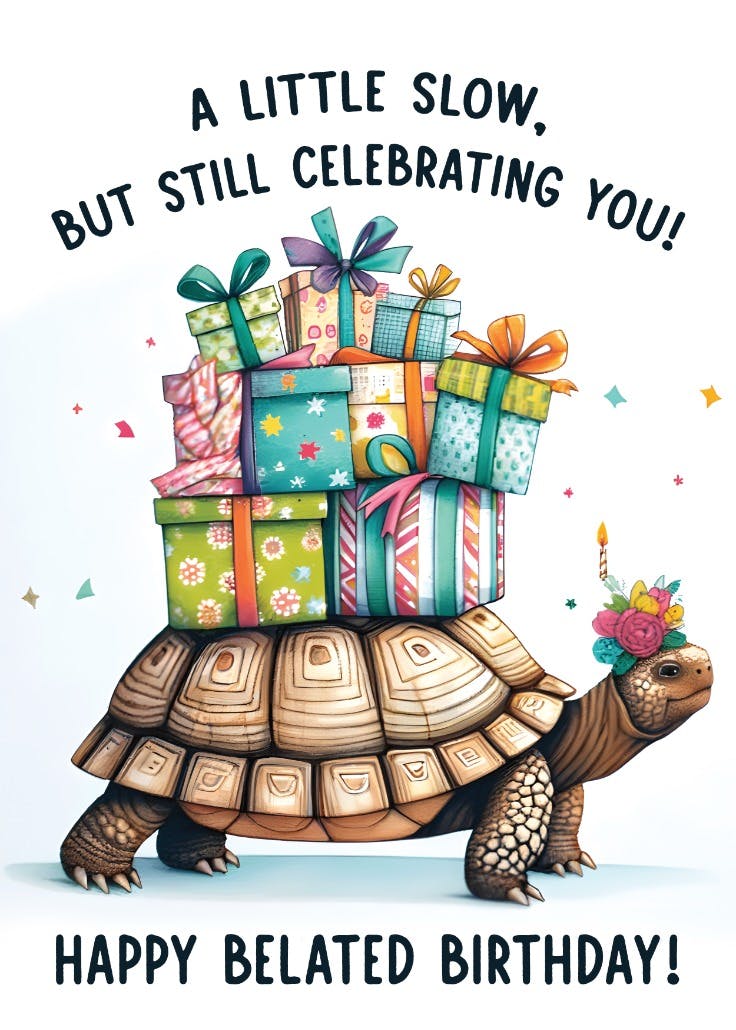 happy belated birthday images