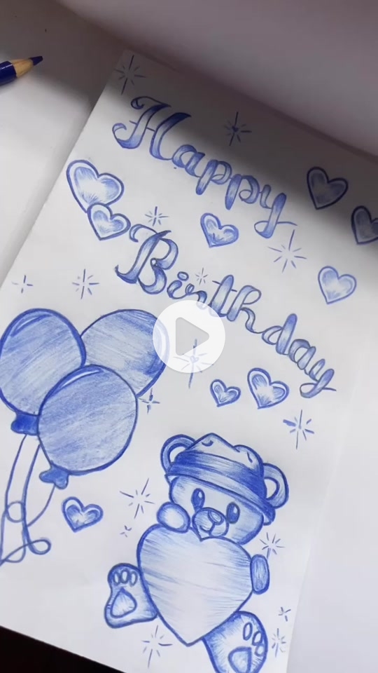 Happy Birthday Card? #fypage #drawing #happybirthday #card #oldies #fypp
