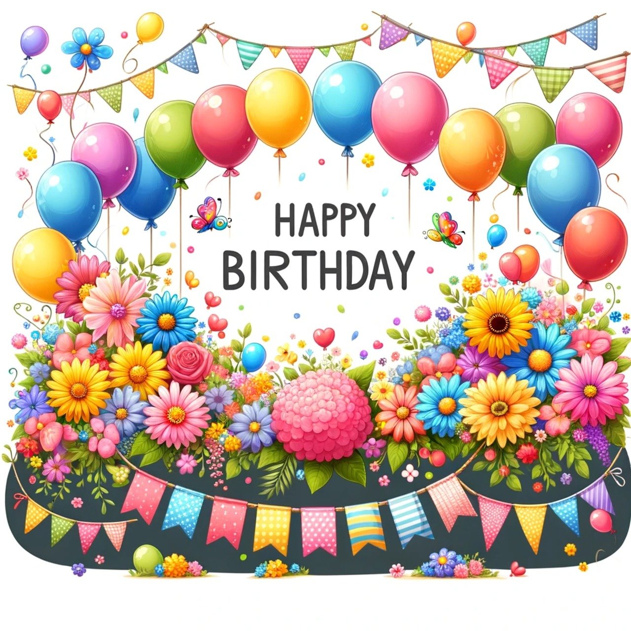 Happy Birthday Free 5607676 Clipart Library