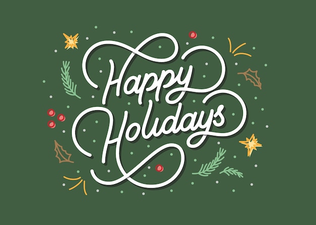 happy holidays