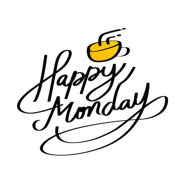 happy monday clipart