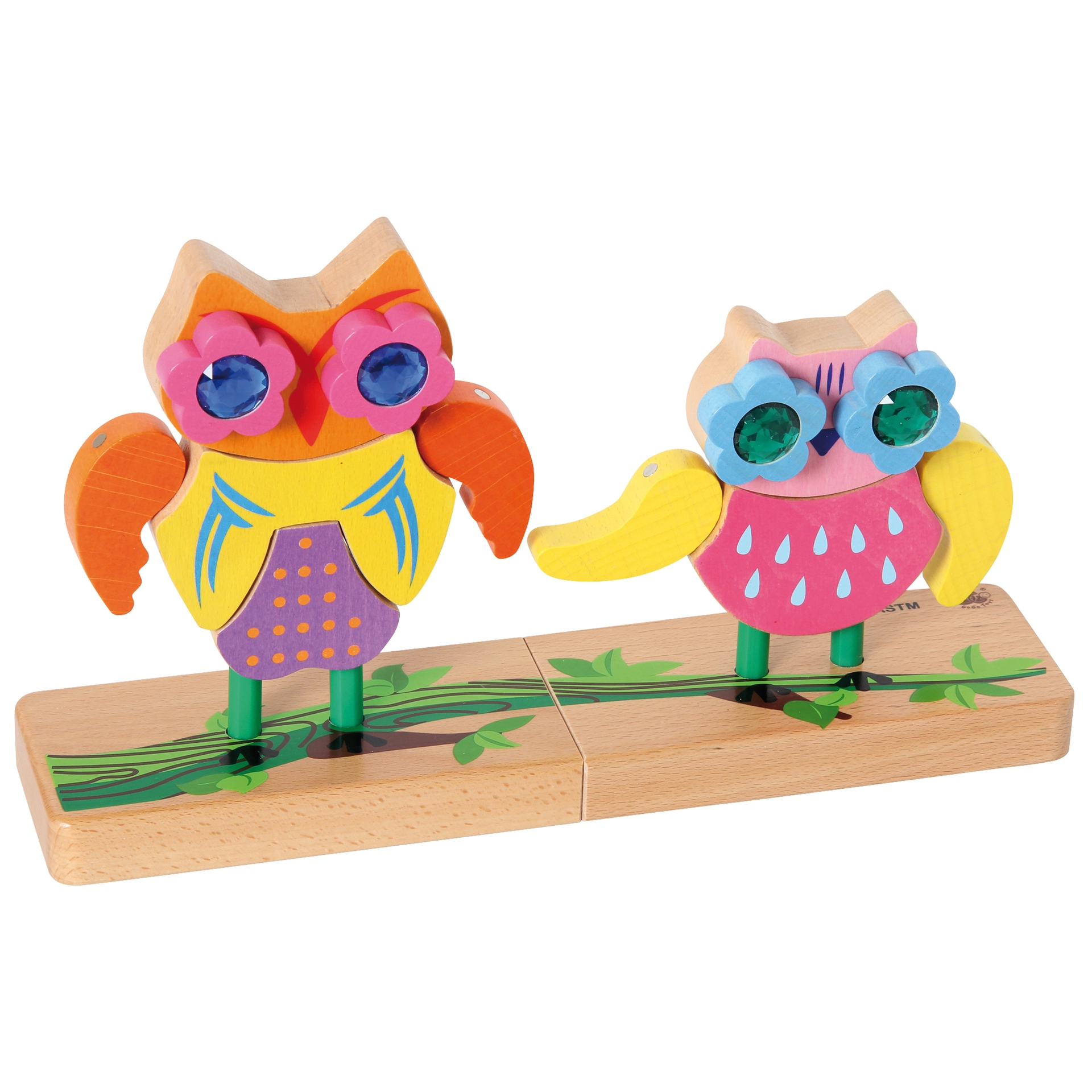 Educational and Dexterity Toys - Happy owls assigning game | Bartl ...
